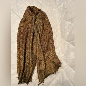 Golden Brown Scarf